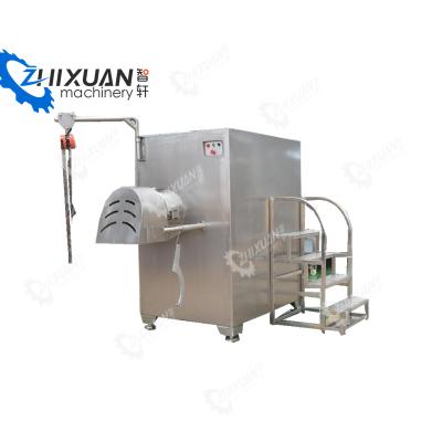 China Process Mixer Large Frozen Meat Mangler Mincer Processing Meat Pork Chopper Model for sale