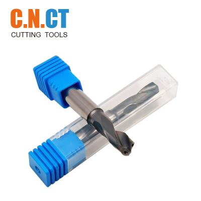 China Hardened Metal Coating 2H 4h High Radius Carbide Metal Drill Bits High Quality Hardened Steel for sale