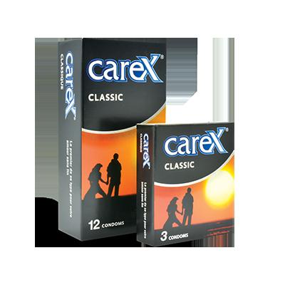 China Wholesale Price 3packs Natural High Quality Carex China Latex National Classic Flavors Condoms for sale