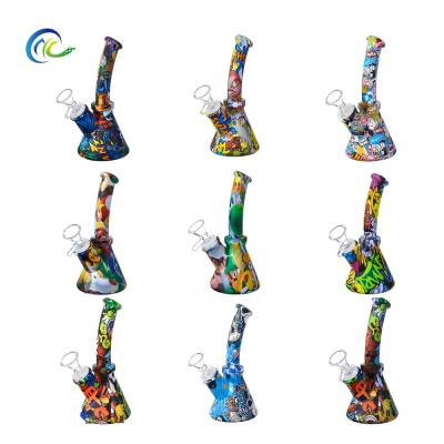 China Smoking Accessories Food Grade Cartoon Silicone Smoking Pipe Weed Bango Available From Tobacoo MUKAI Hot Selling Manufacturer Custom for sale