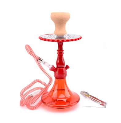 China Mukai Hot Selling Manufacturer Smoking Narguile Shisha Hookah Acrylic Colorful Small Hookah Accessories Brass and Acrylic for sale