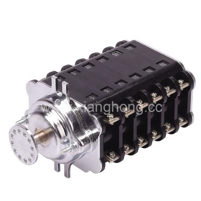 China Xianghong ZKF1 220VAC 8A 6layer 6NO6NC Vacuum Auxiliary Switch XH953 for sale