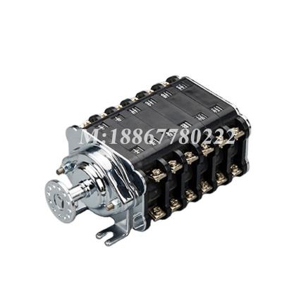 China Xianghong ZKF1-6 6NO6NC 10A 220VAC Switchyard and Auxiliary MV Mechanism Vacuum Switch and Vacuum Rotary Switc ZKF1-6/W for sale