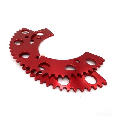 China HIGH QUALITY Aluminum Go Kart 64T ​​#35 Aluminum Sprocket Outer Packing Go Kart For Kids for sale