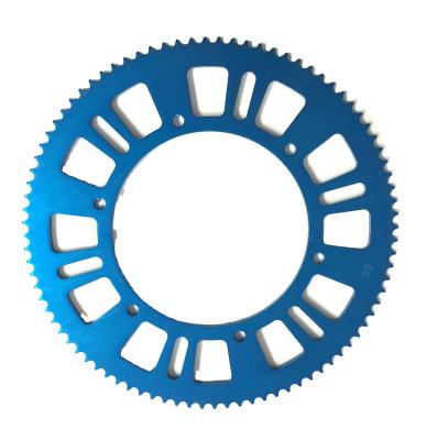 China 7075-T6 Color Anodized Aluminum Sprocket #219 7075 Go Karts For Sale for sale