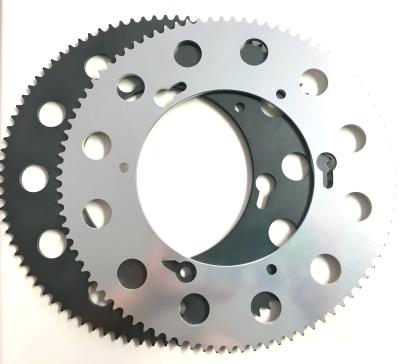 China For Go Kart Use CNC Machining 219 Aluminum One Piece Sprocket Quick Release #219 Sprocket For Go Kart for sale