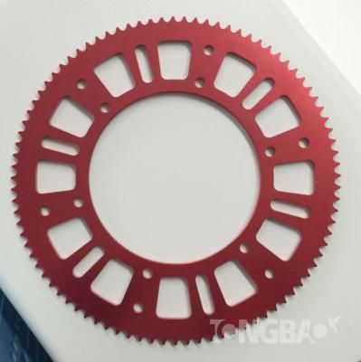 China 219 Go Karts Aluminum Sprocket Color Anodized Aluminum Electric Go Kart for sale