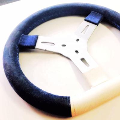 China Form of polyurethane; cold steel; PU Cover 2 Seat Mini Dune Buggy Steering Wheel Suede Go Kart Frame for sale