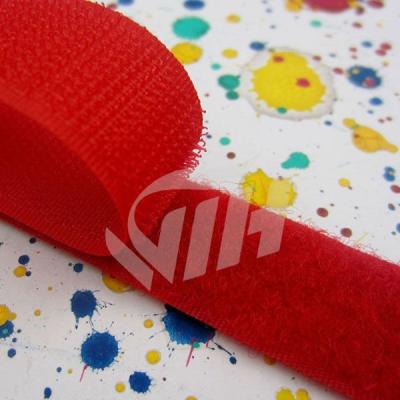 Κίνα WTH Hook & loop Nylon Fastener Sew On Tape 20mm Red Fastener Tape προς πώληση