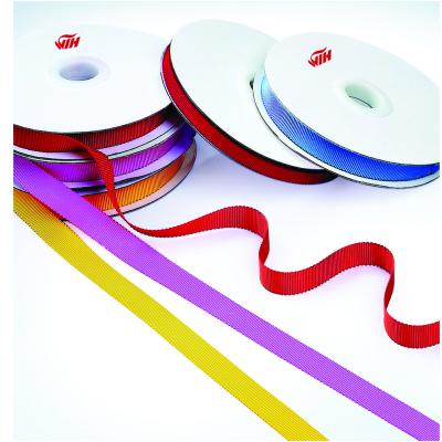 China High Quality Ribbon Supplier Polyester Petersham Grosgrain Satin Ribbon for Decorative Polyester Hat Tape for sale