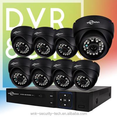 China Vitevison low price 8ch cctv camera system with 800TVL camera used in camera security system VD-Kit1208 for sale