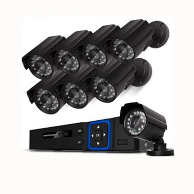 China 8CH CMOS Sensor Waterproof Small Size CCTV System 1080p 2MP CCTV Camera and DVR Set VA-Kit4208 for sale