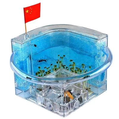 China Jorbang Viable Ant Farm Castle for Led Light, Ant Habitat Science Learning Kit Study Insect Behavior at Home and School for sale