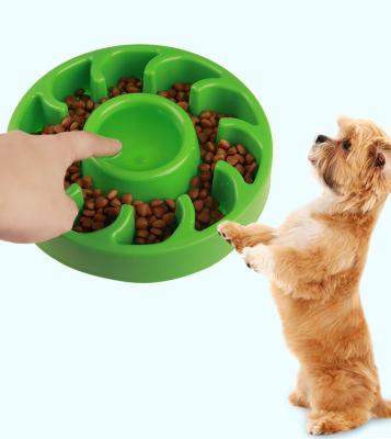 China Sustainable Slow Dog Bowl For Dogs And Cats, Fun Slow Bowl Feeder, Anti-Engulfing Dog Slow Feeder Stop Bloat for sale