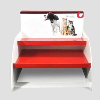 China Pet Viable Remedy Promotion Acrylic Table Top Display Stands, Pet Food Display, Pet Shop Equipment for sale