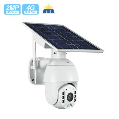 China S10 camera two way audio in sim card outdoor 4G lte cctv solar rechargeable battery security IP 4g camera for sale