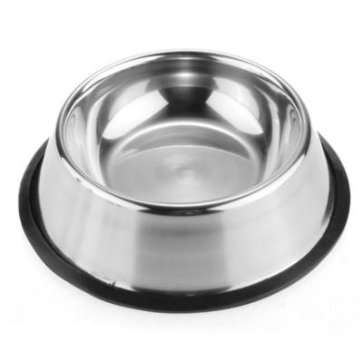 China Amazon Hot Viable Salp Products Customize Nature Color Cat Dog Anti-Skid Stainless Steel Driver Dog Bowl for sale