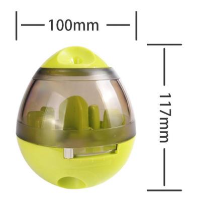 China Viable Dispensing Tumbler Food Feeder Treat Toy Ball from Christmas Pet Toy Manufacturer Pet Toys Pet Dog for sale