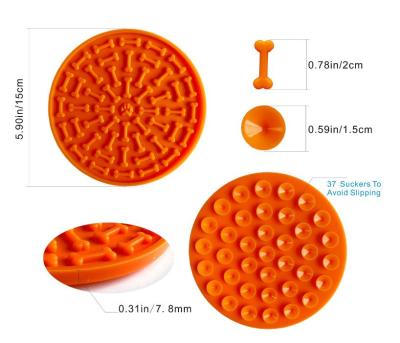 China Safety Sustainable High Quality Dog Lick Mat For Pet Bathing Nail Clipping And Other Stressful Time for sale