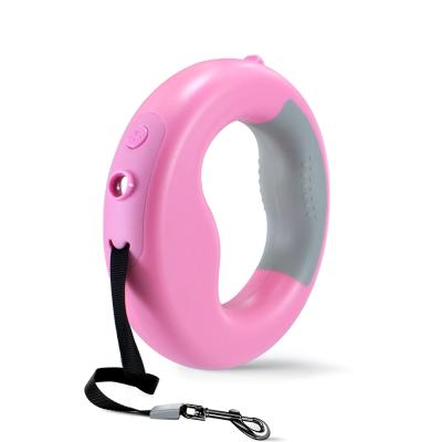 China 2021 Innovative Hands Free Rechargeable Led Light Retractable Retractable Dog Leads Dog Leashes For Dogs for sale