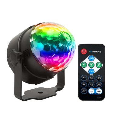 China Mini Party Stage Club Home RGB Disco Ball Club Led DJ USB Laser Disco Lights Disco Light With Remote Control for sale