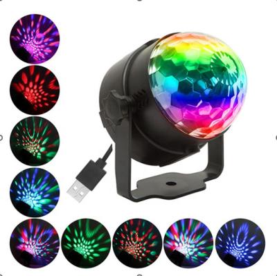 China C-37 Party Stage Club Home RGB Disco Ball Club Mini Led DJ USB Laser Disco Lights Disco Light With Remote Control for sale