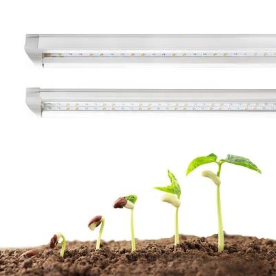 China Seed Starting Two Blade Smd 2835 Foldable Fan Greenhouse Hydroponic Red Blue Sunlight Led Grow Lights for sale