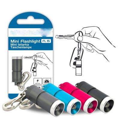 China 2Pack Tactical Hot Selling Colorful Mini Aluminum Key Flashlight Mini LED Chain Light for sale