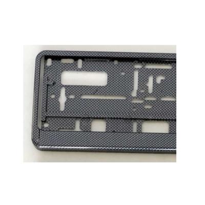 China carbon fiber plastic number plate frame for sale