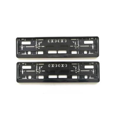 China plastic license plate frame euro frames for car number for sale