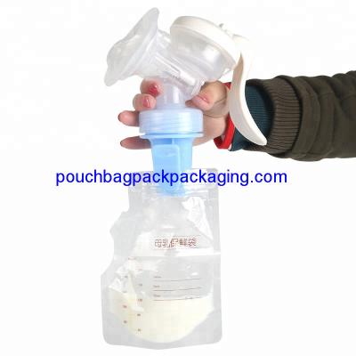 China Breast milk storage bags Direct pump breast milk bag together for sale