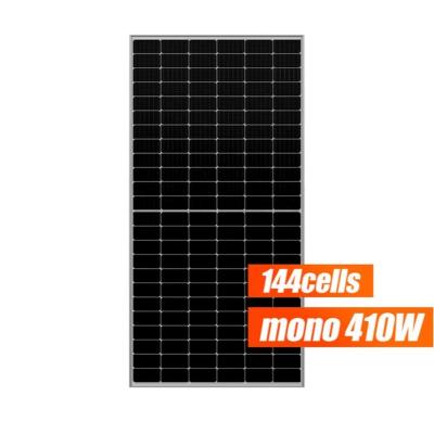 China Solar Power System 380W 390w 400W 410w Half Silicone 380w Solar Panels Price for sale