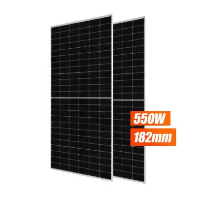 China 25A Solar Panels Kit Solar Plate 550watt Photovoltaic Panel 550W Importar Paneles Solares for sale