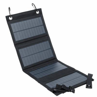 China Waterproof 10W/20W/100W Foldable Solar Panel Charger for Laptop Mobile Phone Portable Outdoor Monocrystalline for sale