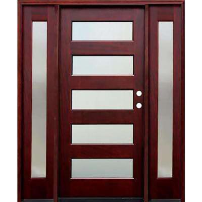 China 2022 latest design exterior anti-theft main entrance solid wood door waterproof for sale