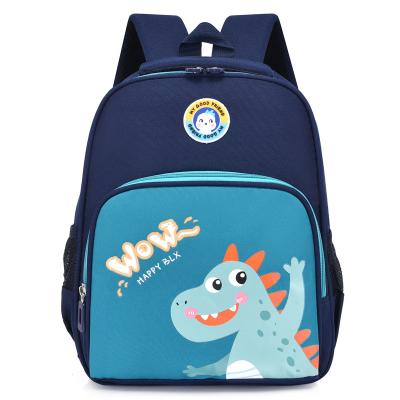 China High Quality Polyester Children Dinosaur Backpack School Bags Kindergarten Children Cartoon School Bag for sale