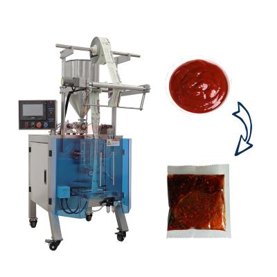 China Automatic Food Chili Sauce Packaging Machine Small Vertical Liquid Packaging Machine Sweet And Spicy Sauce Packaging Machine for sale