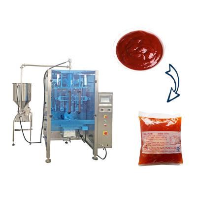 China Automatic Food Ketchup Filling Machine Sauce Packaging Machine Liquid Packaging Machine for sale