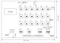 Chine Clavier numérique de commutateur de contact LED de la couche mince de contact à membrane de membrane de relief de PC/ANIMAL FAMILIER à vendre