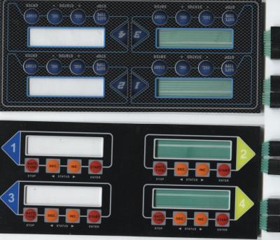 Chine Clavier numérique imperméable de contact à membrane de Llluminated LED pour le climatiseur à vendre