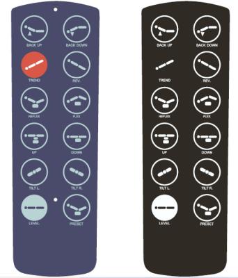 China Membrane Control Panel For TV Controller for sale