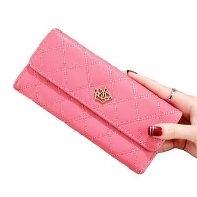 China Long Wallets Wholesale Popular Embroidery Triple Clutch Wallets Fashion Luxury Women Wallet for sale