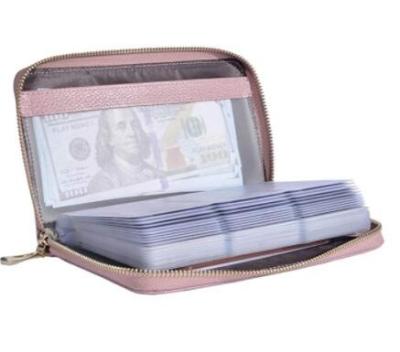 China Long Wallets Wholesale Customized Wallet Women's Wallet Women's Customized Zipper Credit Card Holder Leather Case Purse RFID Blocking for sale