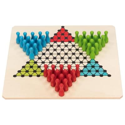 China Hot Selling Amazon Classic Educational Toys Promotional Wooden Multicolor Strategy Board Game Educational Toys for sale