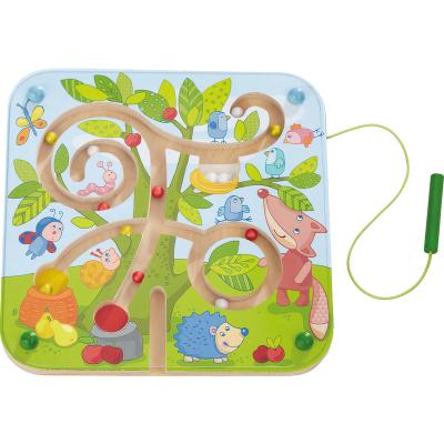 China Hot Selling Educational Toys Magnet Toys Promotional Wooden Tree Maze Game Educational Toys for sale