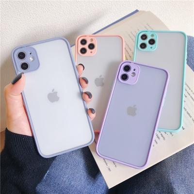 China Protective Shockproof Cover Camera Feeling Skin PC TPU Matte Phone Case For iPhone 11 for sale