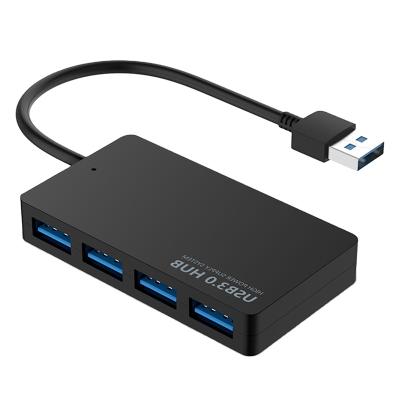 China Plastic Port 4 USB 3.0 Hub 5Gbps Micro For PC Mac Laptop Notebook Desktop for sale