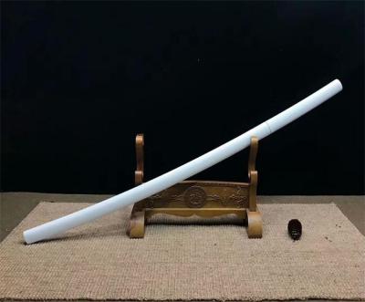 China handmade white katana swords SS134 for sale