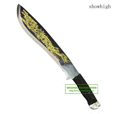 China hand made high carbon steel hacking knife SS146I for sale