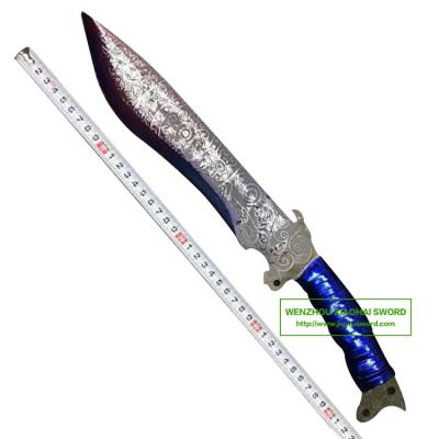 China hand made high carbon steel hacking knife short sword SS146U for sale